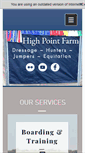 Mobile Screenshot of highpointfarm.org